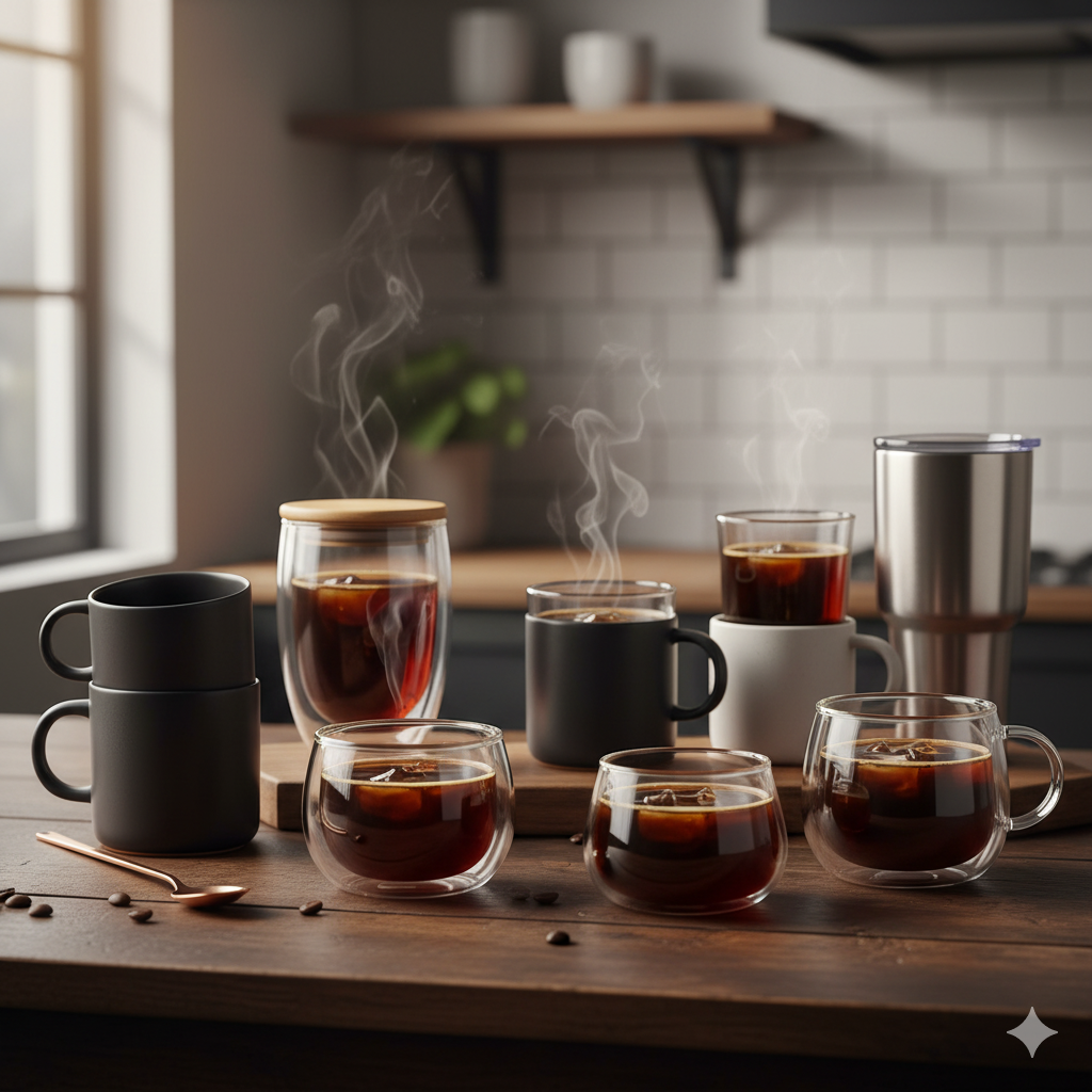 Cups, Thumbler, GLasses - baristadaily.id